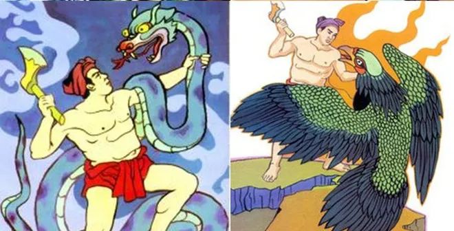 Hình ảnh minh họa sinh động truyện cổ tích Thạch Sanh (Nguồn: Sưu tầm)