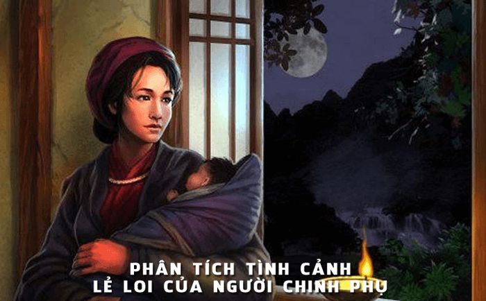 Hình minh họa 1: Tâm trạng người chinh phụ