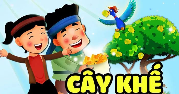 Tranh minh họa truyện cổ tích Cây khế (Nguồn: Internet)