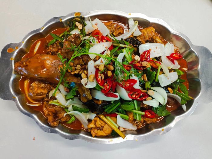 Món ăn hấp dẫn tại Gò Cây Sung Quán - ảnh 1