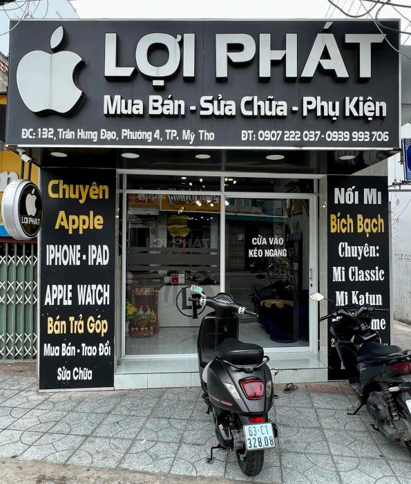 Không gian trưng bày sản phẩm tại Lợi Phát Apple