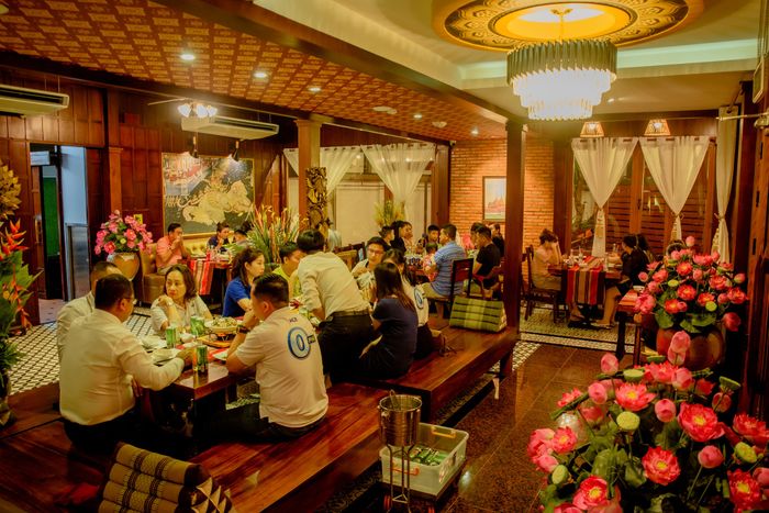 Không gian sang trọng đậm chất Thái