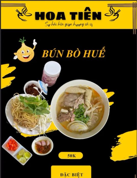 Bún bò Huế Hoa Tiên hình ảnh 1