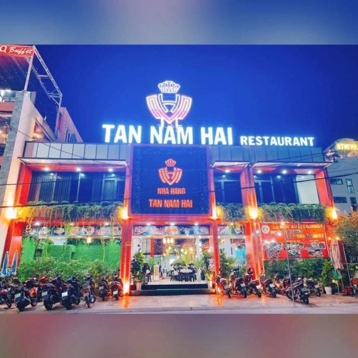 Không gian sang trọng tại Tân Nam Hải Restaurant