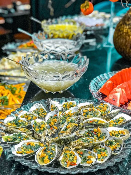 Hình ảnh hàu mỡ hành thơm ngon hấp dẫn