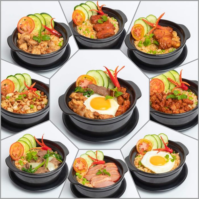 Hình ảnh cơm thố thơm ngon tại Mr Mộc Quy Nhơn