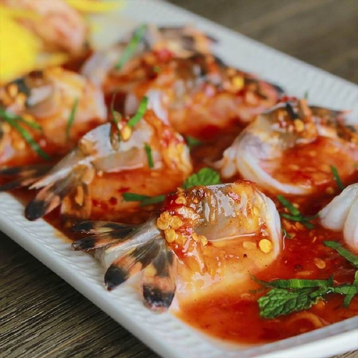 Tôm sốt Thái - Hương vị chua cay hấp dẫn