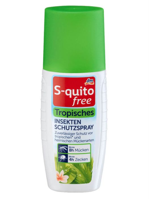 Xịt Chống Muỗi S quito free Tropisches - Hình Ảnh 2