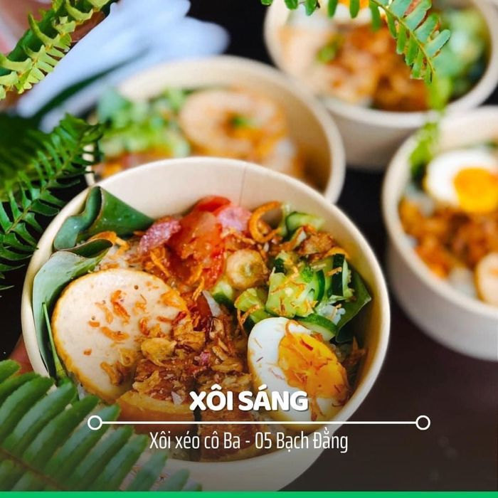 Không gian ấm cúng tại Tiệm Xôi Bắc Cô Ba