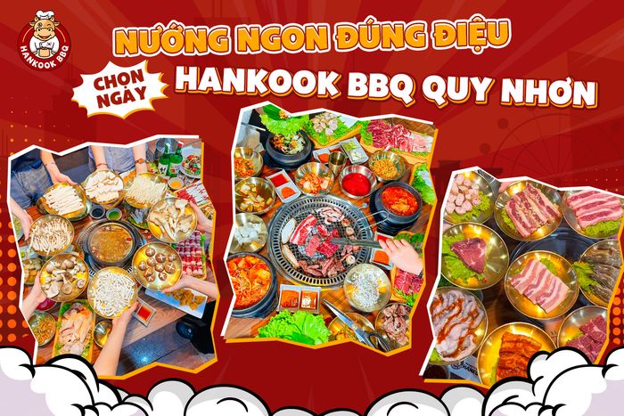 Bữa tiệc nướng Hàn Quốc đẳng cấp tại Hankook BBQ
