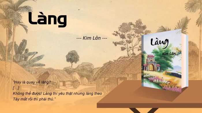 Hình ảnh minh họa tác phẩm Làng