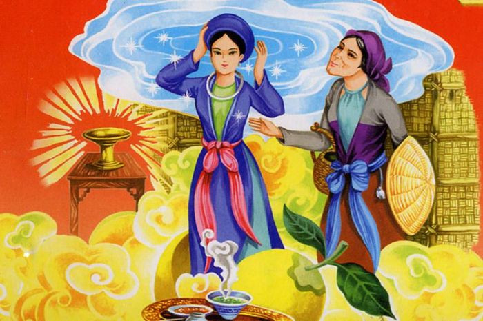 Tranh minh họa: Hành trình hóa thân kỳ diệu của Tấm