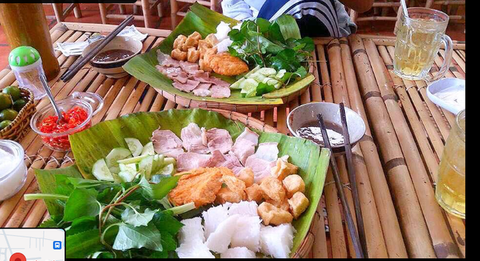 Hình ảnh không gian ấn tượng tại Bún Đậu Mắm Tôm Đẩu
