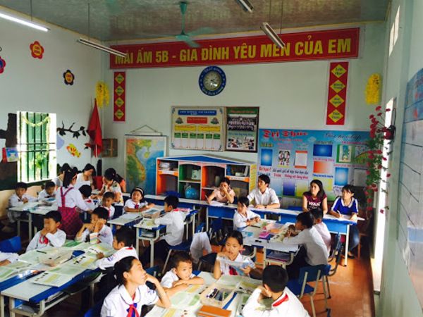 Hình ảnh minh họa học sinh chơi trò 1-2-3 (Nguồn: Internet)