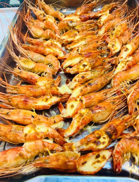 Tôm phô mai béo ngậy hấp dẫn