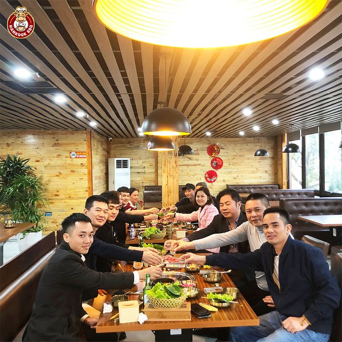 Không gian sang trọng tại Hankook BBQ Quy Nhơn