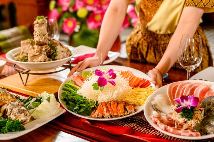 Tác phẩm nghệ thuật ẩm thực tại Nakharat