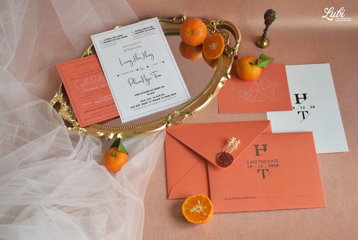LuBi Wedding Paper - Save your Date Hình ảnh minh họa 1