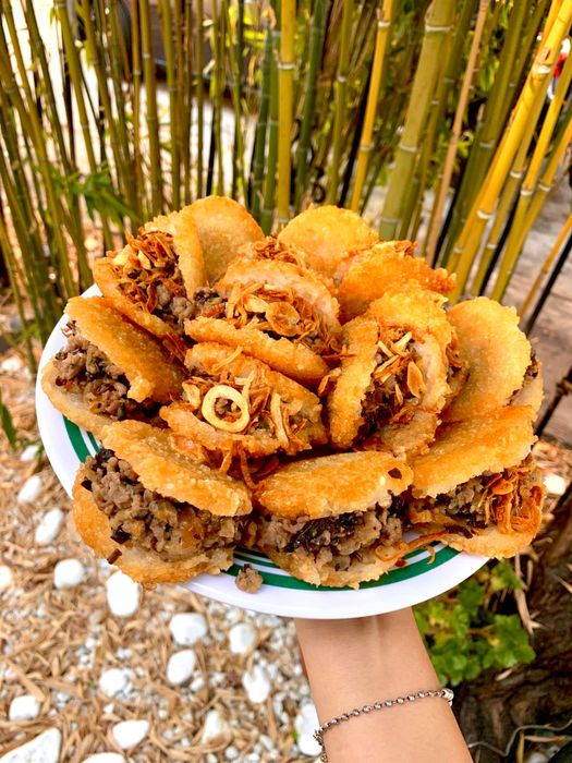 Hình ảnh bắt mắt xôi chiên Nhà Sushi - Sắc vàng quyến rũ