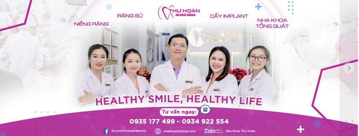 Không gian điều trị tiêu chuẩn tại Nha Khoa Bác sĩ Thư Hoàn