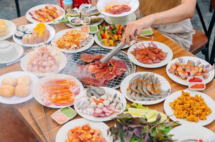 Món ăn hấp dẫn tại nhà hàng