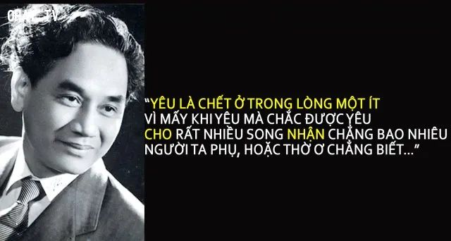 Từng vần thơ Xuân Diệu phô bày triết lý tình yêu độc đáo: vừa ngọt ngào vừa đớn đau