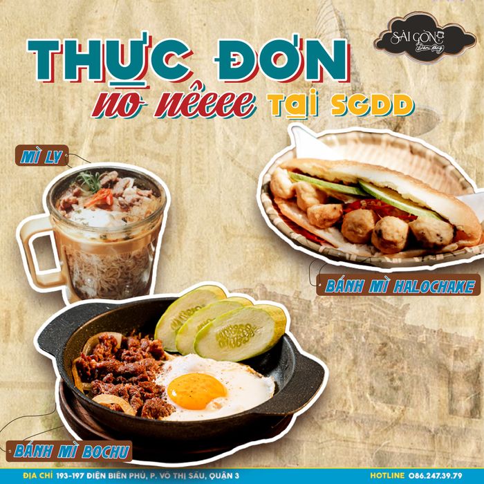 Góc phố Sài Gòn thu nhỏ tại quán