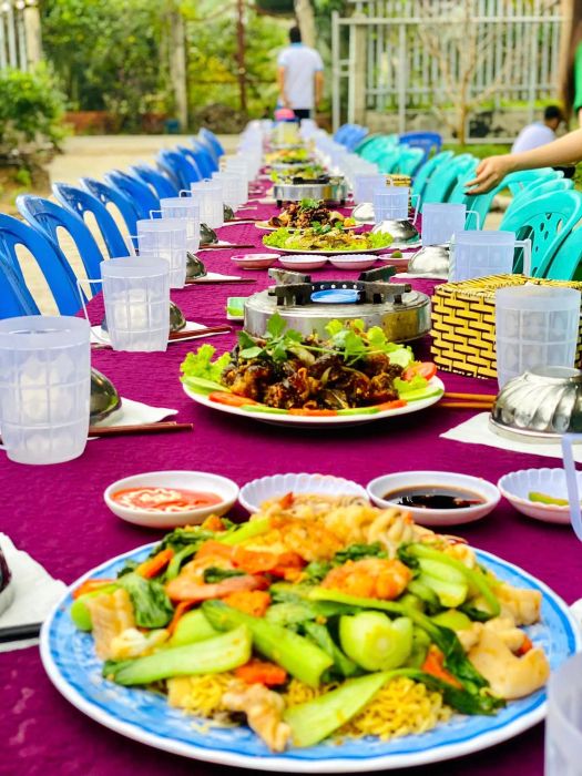 Hình ảnh món tôm nướng thơm lừng hấp dẫn