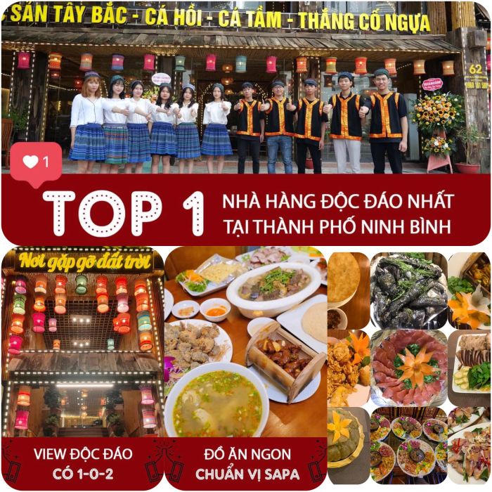 Nhà hàng Sapa - Hương vị Tây Bắc ngay tại Ninh Bình