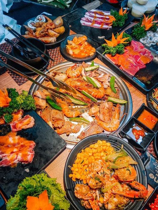 Món nướng đặc sắc tại nhà hàng