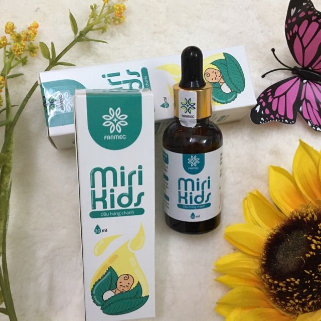 DẦU HÚNG CHANH MIRI KIDS ảnh 1