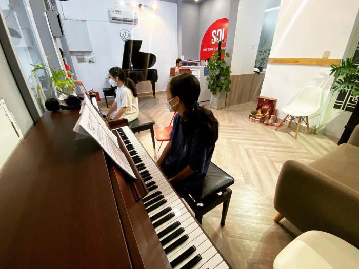 Không gian học tập hiện đại tại Sol Music School (ảnh 2)