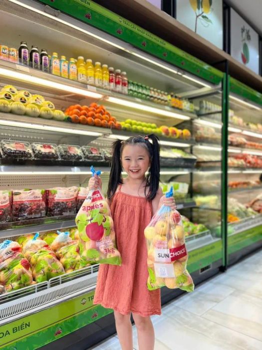 Hình ảnh trái cây nhập khẩu tại Hoa Biển