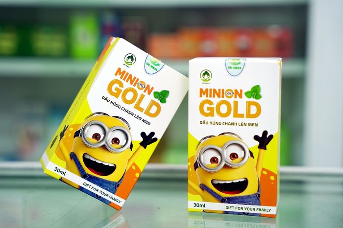 Dầu húng chanh lên men Minion Gold ảnh 1