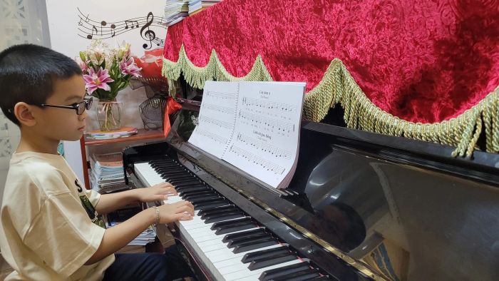 Phương Đông Piano Center – khoảnh khắc truyền cảm hứng tại phòng học số 1