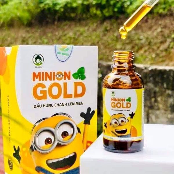 Dầu húng chanh lên men Minion Gold ảnh 2