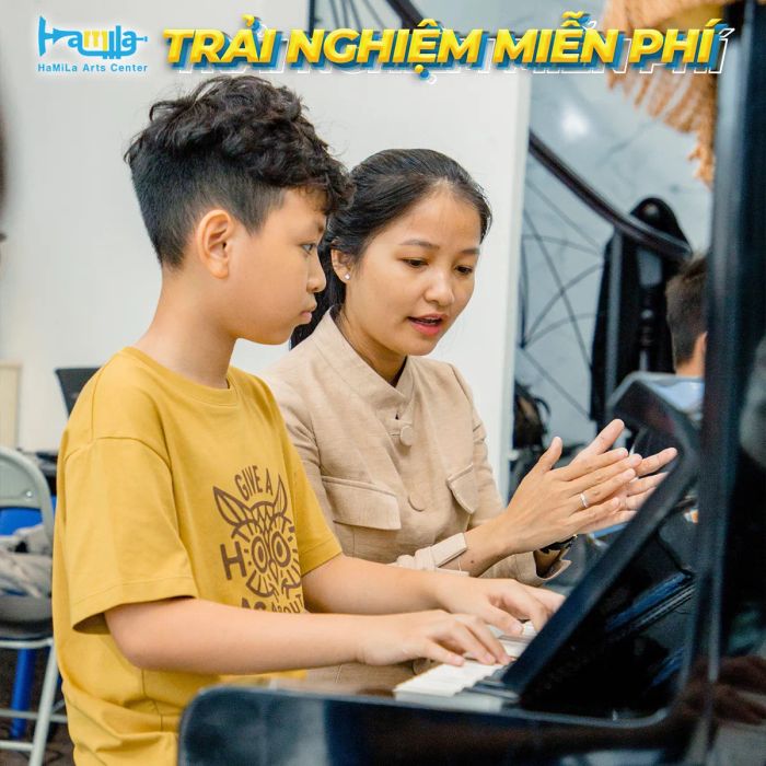 Hình ảnh không gian học tại Hamila Arts Center