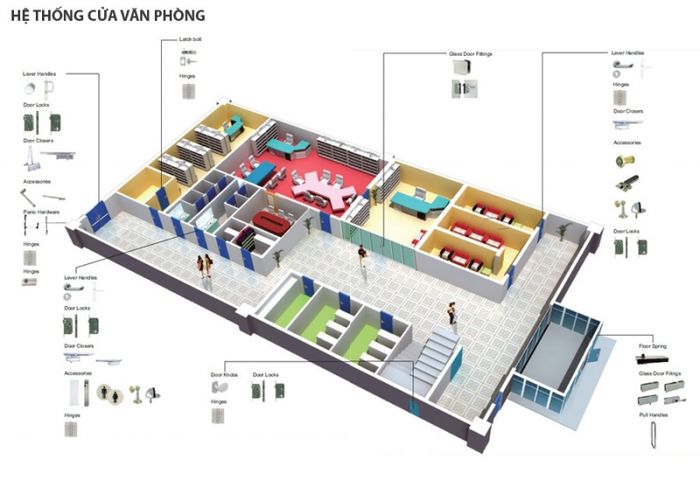 Hình ảnh minh họa sản phẩm khóa Bảo An