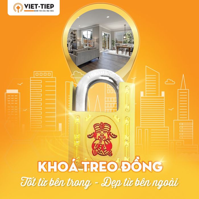 Hình ảnh sản phẩm khóa Việt - Tiệp cao cấp