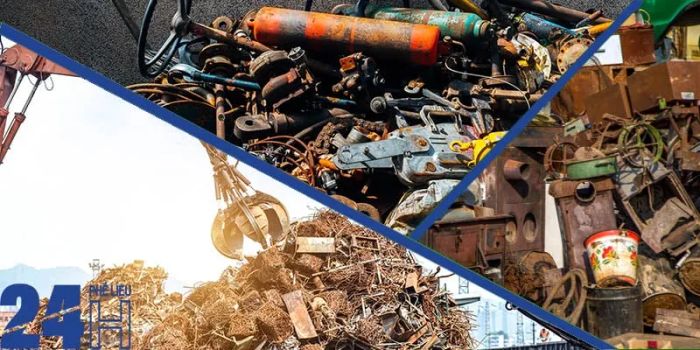Hình ảnh hoạt động thu mua của Nhà Máy Phế Liệu 24H