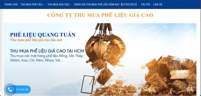 Hình ảnh hoạt động thu mua của Công Ty Quang Tuấn