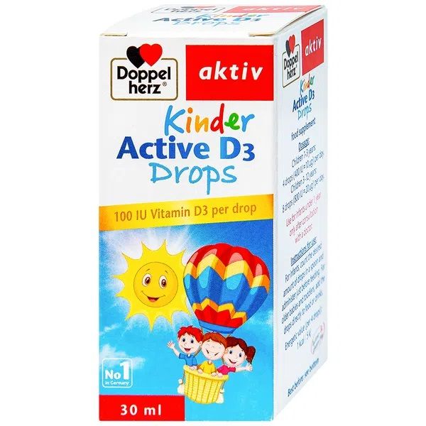 Hình ảnh minh họa Kinder Active D3 Drops chính hãng