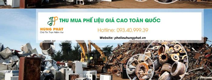 Hình ảnh hoạt động thu mua phế liệu của Công Ty Hùng Phát