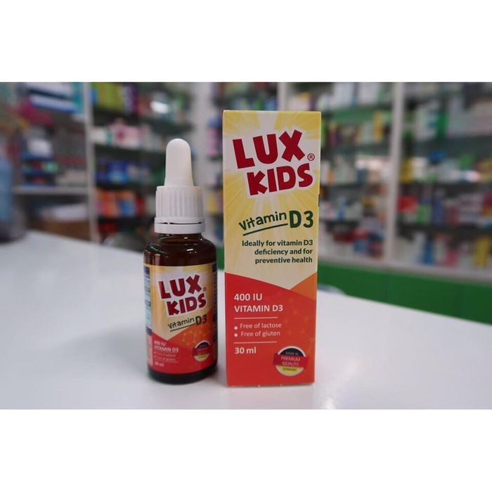Hình ảnh bao bì Lux Kids Vitamin D3