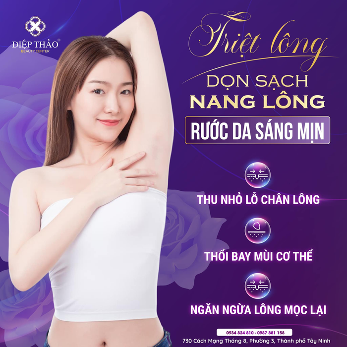 Không gian sang trọng và chuyên nghiệp tại Diệp Thảo Spa