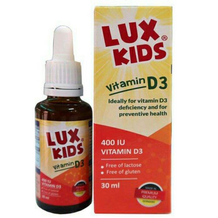 Hình ảnh sản phẩm Lux Kids Vitamin D3 chính hãng