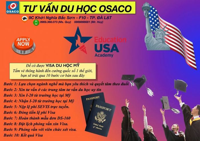 Hình ảnh trung tâm tư vấn du học Osaco