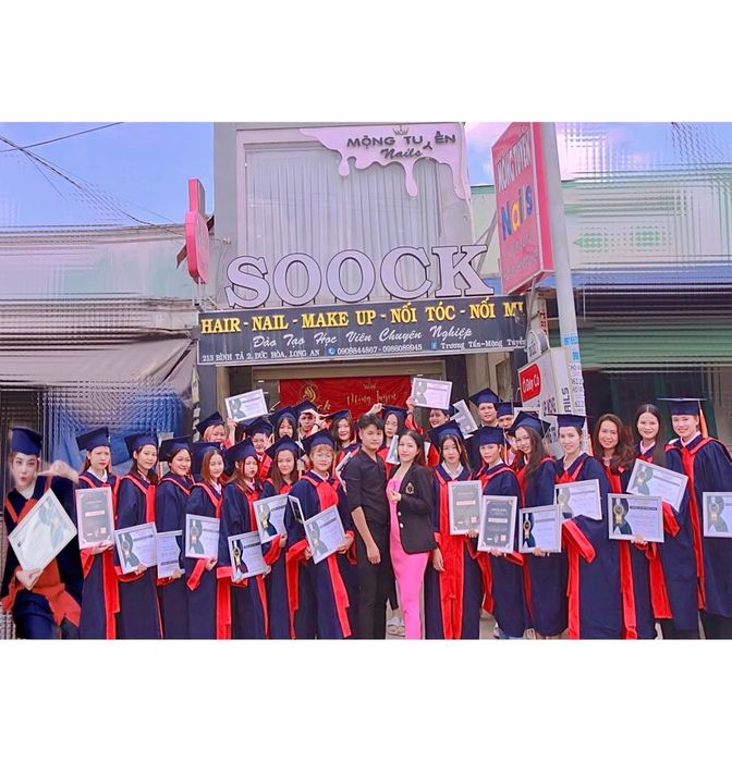 Hình ảnh thực tế lớp học tại Salon SOOCK