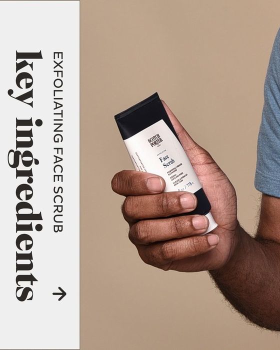 Hình ảnh thực tế Scotch Porter Face Care Collection - Thiết kế nam tính