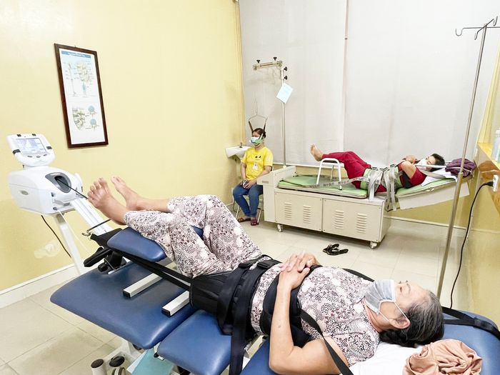 Không gian điều trị chuyên nghiệp tại Khoa Phục hồi chức năng Bệnh viện 22-12